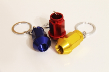 Schlüsselanhänger - Lug Nuts aus Aluminium